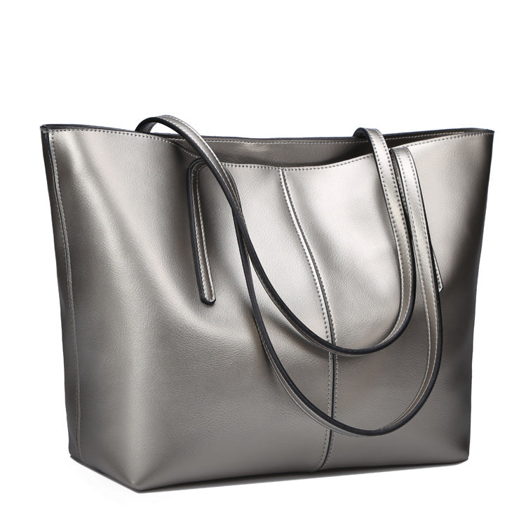 Althea - Ledertasche im Metall Look