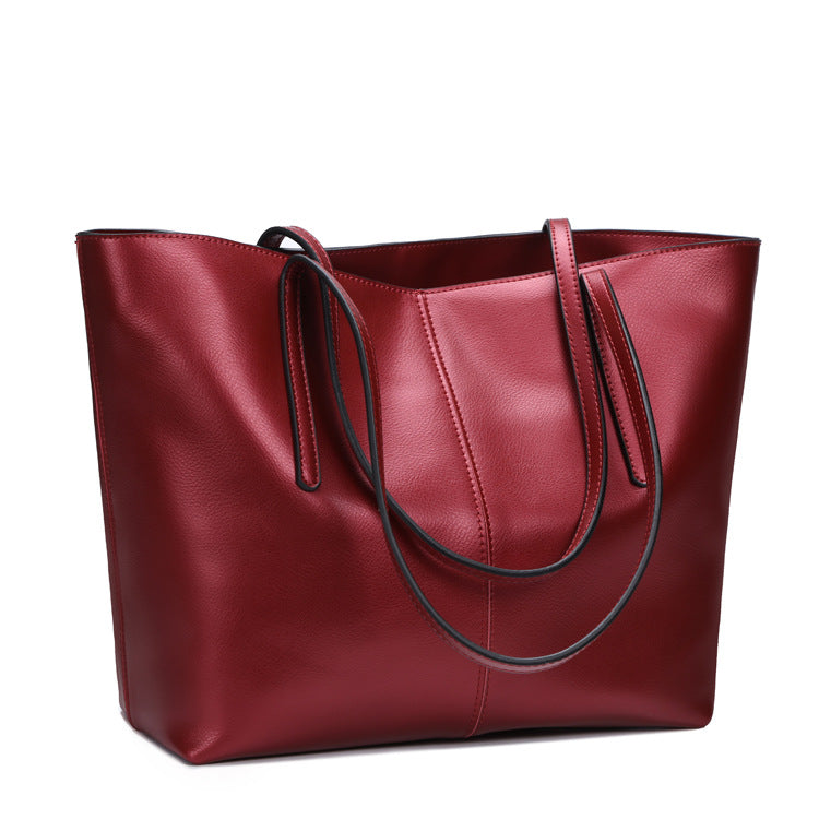 Althea - Ledertasche im Metall Look